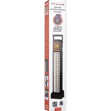 Powerbank Telefon Şarj Edilebilir Beyaz + Gün Işığı Solar Fener Siyah