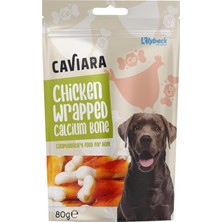 Köpek Kemiği, Tavuk Aromalı, Kalsiyum Içerikli, 80 gr KL-312