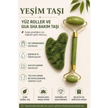 Yeşim  Taşı  Gua Sha Set Cilt Bakım