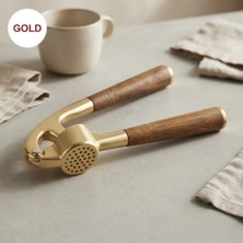 Şen Mobilya Prateg Gold Akasya Saplı Sarımsak Ezici