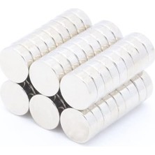 20 Adet 9x3 mm Yuvarlak Güçlü Neodyum Mıknatıs (Çap 9 mm Kalınlık 3 Mm)