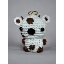 Mundy Amigurumi Anahtarlık 6-8 cm Sevimli El Örgüsü Hediyelik Anahtar ve Çanta Aksesuarı