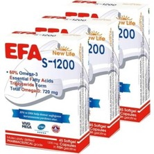 Efa S-1200 Omega-3 45 Kapsül 3'lü Paket 101694-3-1