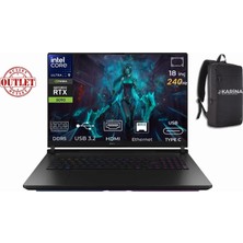 Asus Rog Strix Scar 18 Ultra 9 275HX G835LX-SA155-K09 64GB 2tb+2tb RTX5090 24GB  W11PRO 18" 240Hz Wqxga Gaming Laptop