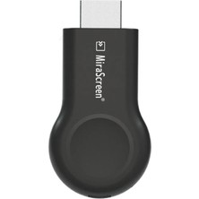 HemenGo Mirascreen Mx Pro Kablosuz Görüntü Aktarıcı HDMI Dongle (1080P Full Hd, Airplay & Miracast Dest