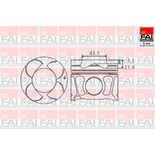 Opel Insignia A A 2.0dt A 2.0dth 2009-2015 Piston Sekman 83.50 050 55240483 Goetze
