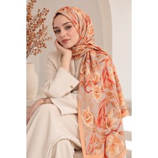 Revam Collection Manolya Desen Pamuk Soft Şal Somon