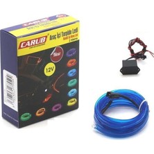 Araç Içi Torpido LEDI12V Ip Neon Mavi 2mt