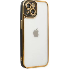 Dunai Store Newface Apple Iphone 14 Plus Kılıf Liva Lens Silikon - Siyah