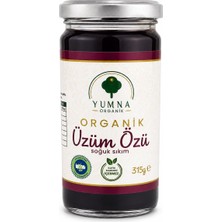 Yumna Organik Organik Sertifikalı Üzüm Özü Katkısız Ilave Şekersiz 315GR. (Soğuk Sıkım)