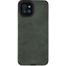 Dunai Store Newface Samsung Galaxy A03 Kılıf Loop Deri Silikon - Yeşil
