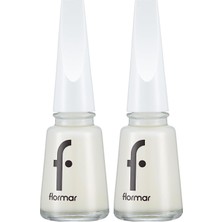 Oje - Flormar Nail Enamel 412 Sea Foam New 34000081-412 One Size (2 Paketi)