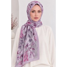 Revam Collection Manolya Desen Pamuk Soft Şal Lila