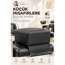 Transformacion Çocuk Tıraş Koltuğu Yükseltici - Berber Çocuk Traş Pufu Koltuk Yükseltici Minderi 38x34x23 cm 722363