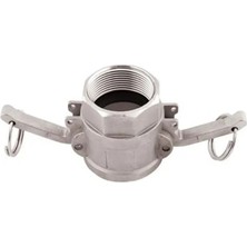 Çamsel D Tipi Alüminyum Kamlok Dişi Kamlok Dişi Vida (Iç Diş) 2 1/2" - 5 Adet