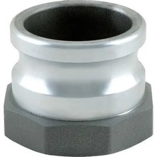Çamsel G Tipi Alüminyum Kamlok Erkek Kamlok Dişi Vida (Iç Diş) 5" - 5 Adet