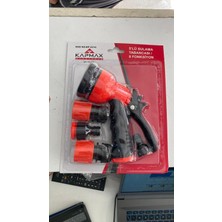 Kapmax 5 Parçalı 8 Fonksiyonlu Sulama Tabancası