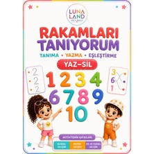 Luna Land Rakamları Tanıyorum Aktivite Dosyası
