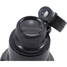 Uravas Store 20X Büyütmeli Saat Takı Onarım Için Cam Lensli Optik Işıklı Göz Büyüteç MG13B-9A