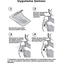 Uravas Store Bulutlar Melek Kanatları Geçici Dövme Şablonu Büyük Boy