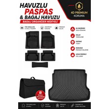 Mini Electric Cooper Se (F56) 2023 Model Alt Bagaj Havuzu+Havuzlu Paspas Takımı Enerji Siyah
