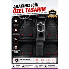Honda Accord 2005 Model 3D Havuzlu Paspas Takımı Esnek Spark Siyah