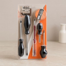 Royaleks 6 Parça Tornavida Seti - Kontrol Kalemi & Elektrik Bantı