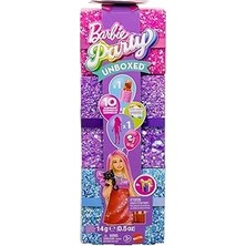 Uravas Store Barbie Parti Paketi Bebek ve Aksesuar, Glam Party Series - Red Original Doll, JFY68