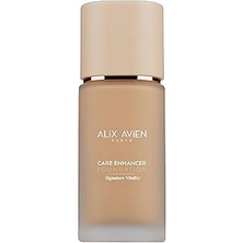 Uravas Store Alix Avien Kırışıklık Karşıtı Nemlendirici SPF30 Parlak Bitişli Fondöten Care Enhancer 813 Pale Amber