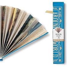 Uravas Store If Kitap Şeklinde Yelpaze Around The World