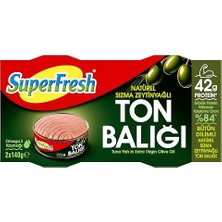 Uravas Store Superfresh Ton Zeytinyağlı 2X140 gr