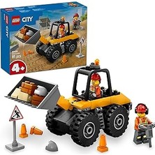 Uravas Store City Sarı Tekerlekli Inşaat Yükleyicisi 60450-4 Yaş ve Üzeri Çocuklar Için Yaratıcı Inşaat Aracı Içeren Oyuncak Yapım Seti, Doğum Günü Hediyesi (81 Parça)