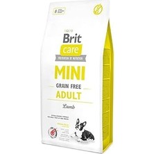 Uravas Store Brit Care Adult, Minik Irk - Yetişkin Köpekler Için, Tahılsız, Hipoalerjenik Kuzu Etli Kuru Mama, 2 kg