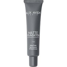 Uravas Store Alıx Avıen Uzun Süre Kalıcı Doğal Mat Bitişli E Vitamini Içeren Mat Fondöten - Matte Foundation 406 Light Peach