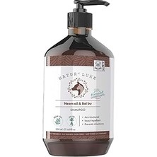 Uravas Store -Pets Naturluxe Dog Shampoo Neem Oil &amp; Bai Bu 500ML