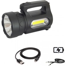 Marsilyan 900 Lümen LED Fener Güçlü Aydınlatma Kamp ve Acil Durum WT-613