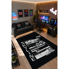 Gamer Collection Kişiye Özel Üretim Dekoratif Kaymaz Taban Oyun Odası Halısı – Dijital Baskı Yıkanabilir – Farklı Ölçü Seçenekleri Dijital Baskı Halı