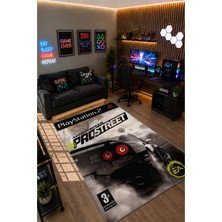 Gamer Collection Kişiye Özel Üretim Dekoratif Kaymaz Taban Oyun Odası Halısı – Dijital Baskı Yıkanabilir – Farklı Ölçü Seçenekleri Dijital Baskı Halı