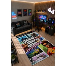 Gamer Collection Kişiye Özel Üretim Dekoratif Kaymaz Taban Oyun Odası Halısı – Dijital Baskı Yıkanabilir – Farklı Ölçü Seçenekleri Dijital Baskı Halı