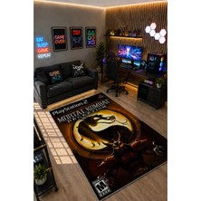 Gamer Collection Kişiye Özel Üretim Dekoratif Kaymaz Taban Oyun Odası Halısı – Dijital Baskı Yıkanabilir – Farklı Ölçü Seçenekleri Dijital Baskı Halı