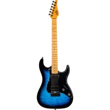 Jet Guitars Jet JS-450 Blb Hh Elektro Gitar (Blue Burst)