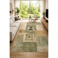 Urban Patchwork Modern Geometrik ve Eskitme Desenli Dijital Baskı Kaymaz Taban Yıkanabilir Salon Halısı – 5 Desen ve Farklı Ölçü Seçenekleri Dijital Baskı Halı