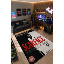 Gamer Collection Kişiye Özel Üretim Dekoratif Kaymaz Taban Oyun Odası Halısı – Dijital Baskı Yıkanabilir – Farklı Ölçü Seçenekleri Dijital Baskı Halı
