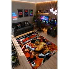 Gaming Collection Oyun Temalı Kişiye Özel Tasarım Dijital Baskılı Kaymaz Taban Yıkanabilir Gamer Çocuk ve Genç Odası Halısı – Farklı Ölçü Seçenekleri Dijital Baskı Halı