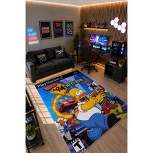 Gamer Collection Kişiye Özel Üretim Dekoratif Kaymaz Taban Oyun Odası Halısı – Dijital Baskı Yıkanabilir – Farklı Ölçü Seçenekleri Dijital Baskı Halı