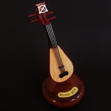 Uravas Store Saz Tasarımlı Dekoratif Müzik Kutusu