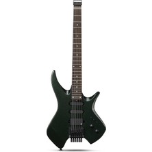 Donner HLX-500 Headless Elektro Gitar (Racing Green)