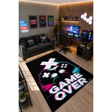 Gamer Collection Kişiye Özel Üretim Dekoratif Kaymaz Taban Oyun Odası Halısı – Dijital Baskı Yıkanabilir – Farklı Ölçü Seçenekleri Dijital Baskı Halı