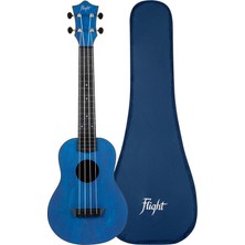 Flight Tuc-35 Db Deep Blue Concert Travel Ukulele