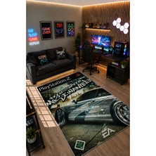 Gamer Collection Kişiye Özel Üretim Dekoratif Kaymaz Taban Oyun Odası Halısı – Dijital Baskı Yıkanabilir – Farklı Ölçü Seçenekleri Dijital Baskı Halı